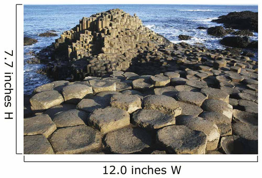 The lunar-like landscape of Giant's Causeway Wall Mural