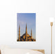 Islamic mosque at sunset Wall Mural