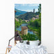 the village of Olargues, France Wall Mural