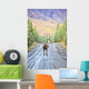 A bull moose stands Wall Mural
