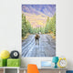 A bull moose stands Wall Mural