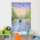 A bull moose stands Wall Mural