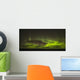 The aurora borealis and a shooting star above Hudson Bay Wall Mural