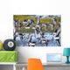 Hudsonian Godwit in flight Wall Mural