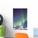 Northern Lights above Talkeetna Wall Decal