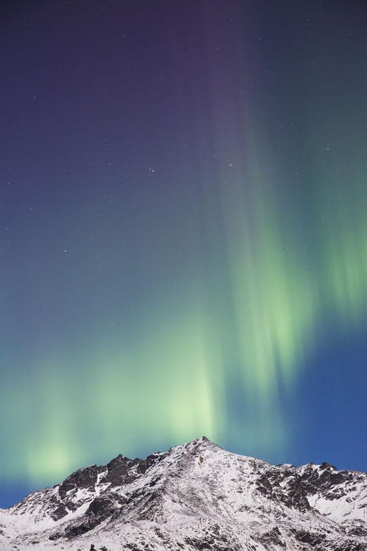 Northern Lights above Talkeetna Wall Decal