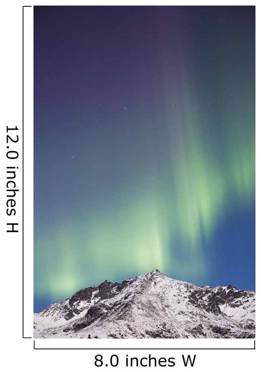 Northern Lights above Talkeetna Wall Decal