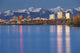 The Anchorage Skyline with the city lights reflected Wall Mural