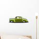 Green Plymouth Deluxe Coupe Wall Decal