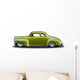 Green Plymouth Deluxe Coupe Wall Decal