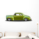 Green Plymouth Deluxe Coupe Wall Decal
