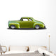 Green Plymouth Deluxe Coupe Wall Decal