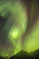 Northern Lights in the sky above Moose Pass Wall Mural