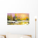 Wood River Decline Wall Decal