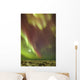 Northern Lights and moon Wall Mural