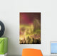 Northern Lights in the sky above Cook Inlet, Southcentral Alaska, USA Wall Mural