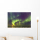 Northern Lights and moon Wall Mural