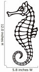 Seahorse Wall Decal