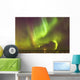 Northern Lights and moon Wall Mural