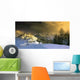 Village Top Mount Lussari Wall Decal