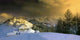 Village Top Mount Lussari Wall Decal