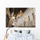 Buildings and Florence Cathedral illuminated a nighttime Wall Mural