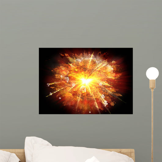 Explosion Wall Mural