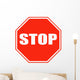 stop sign Wall Decal
