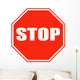 stop sign Wall Decal