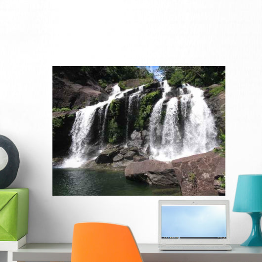 Cascade Wall Decal Design 6
