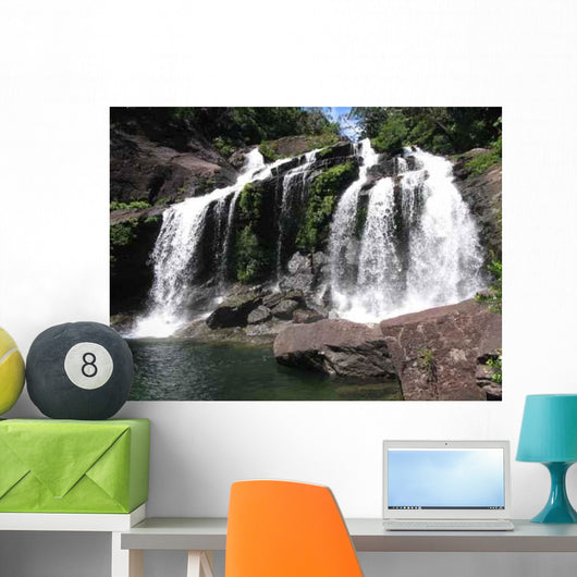 Cascade Wall Decal Design 6