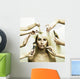 Model and Hands of Stylists Wall Mural