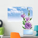 Flowers Sky Wall Decal