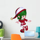 Christmas Elf Hurry Wall Decal