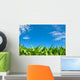 Corn Field and Blue Wall Decal