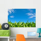 Corn Field and Blue Wall Decal