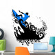 surfing Wall Decal