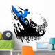 surfing Wall Decal