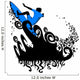 surfing Wall Decal