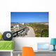 A trail by the coast of Spanish Bay, 17 Mile Drive, Monterey Wall Mural