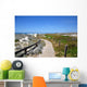 A trail by the coast of Spanish Bay, 17 Mile Drive, Monterey Wall Mural