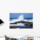 Big Surf Breaks Rocks