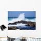 Big Surf Breaks Rocks