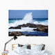 Big Surf Breaks Rocks