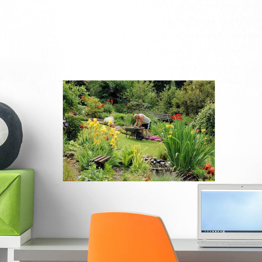 Gardener Garden Wall Decal