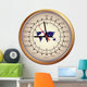 Gold Clock with Time