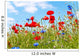 blumenwiese Wall Mural