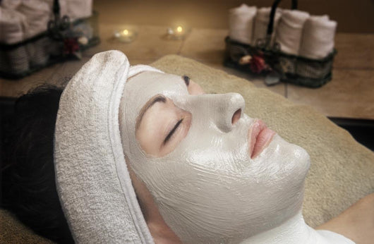 Woman Getting Facial
