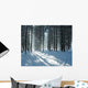 Fir Forest Winter Wall Decal