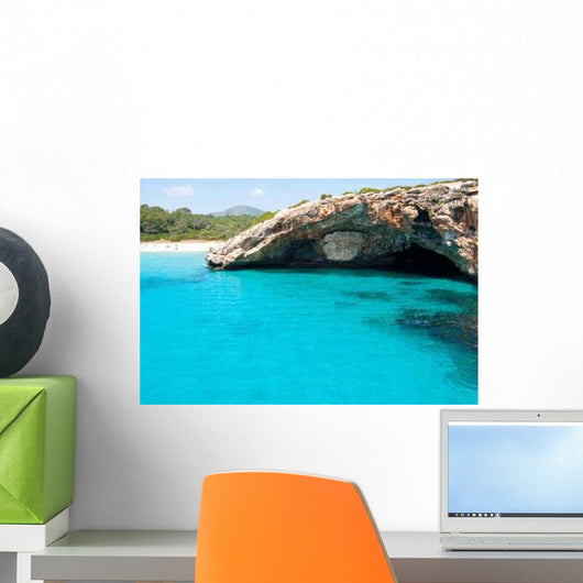 Beach Mediterranean Sea and Wall Decal